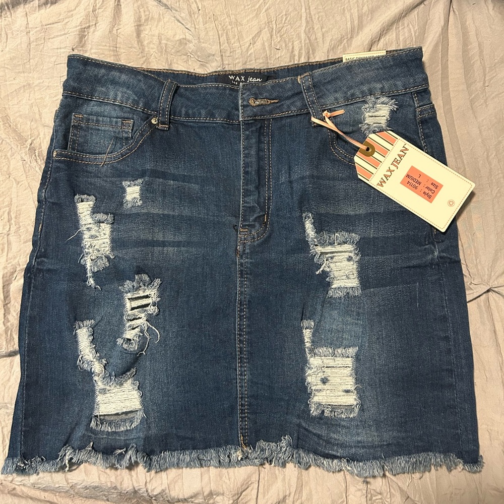 Jean skirt